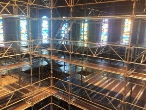 Scaffolding Project At National Shrine