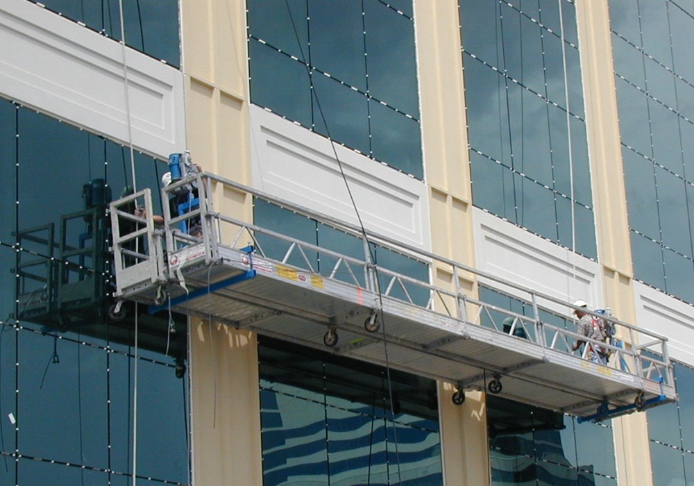 Altrex swing stage scaffolding platform