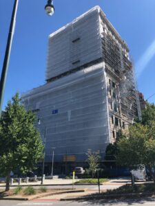 historical courthouse building restoration in North Carolina