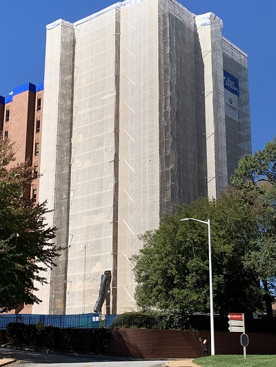 Major Scaffolding Project for a Hospital